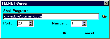 Fhs Telnet-Server Screenshot